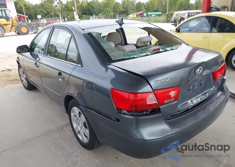 2009 Hyundai Sonata Gls z USA, uszkodzony, nr VIN 5NPET46C29H562262